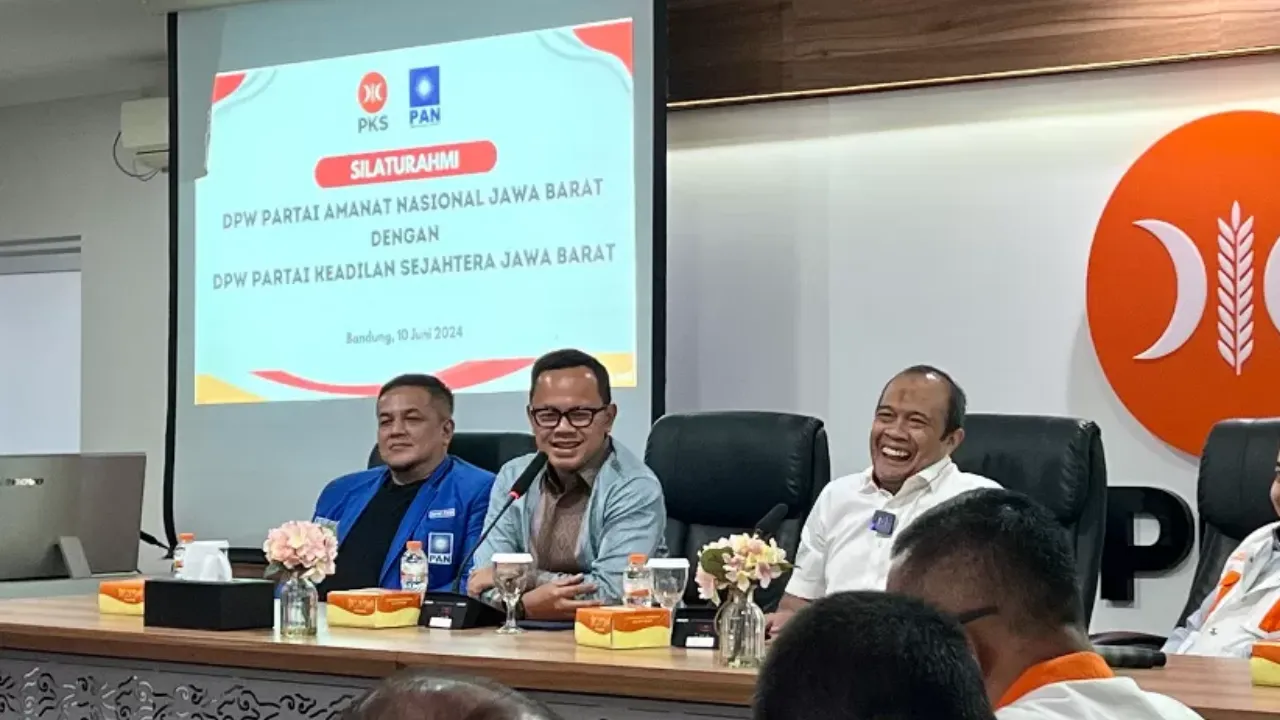 Pertemuan DPW PKS dan PAN untuk Pilgub Jawa Barat 2024